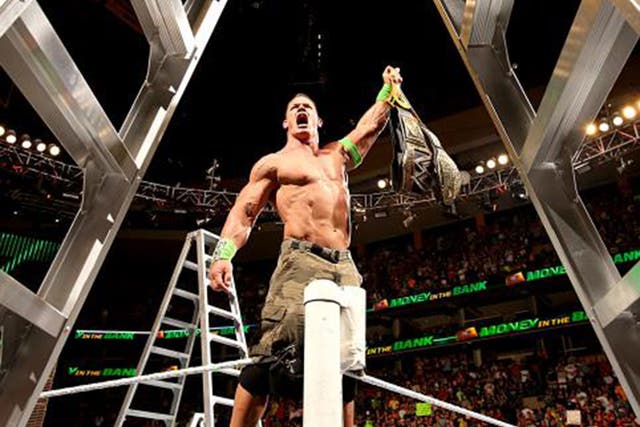 John Cena wins the WWE World Heavyweight Title