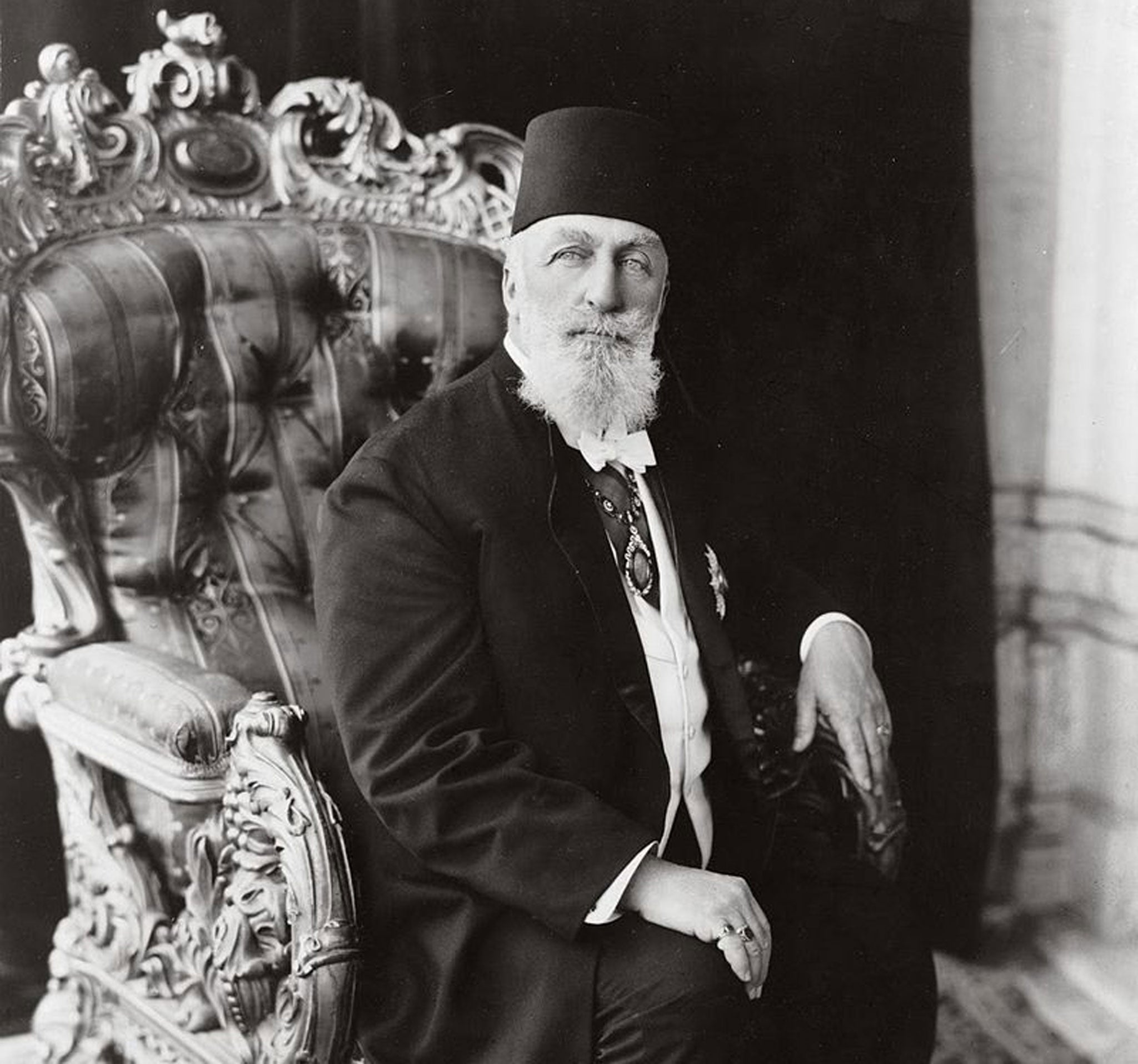 A US Library of Congress portrait of Caliph Abdulmecid II, the last ruler of the caliphate that was abolished in 1924 after the collapse of the Ottoman Empire