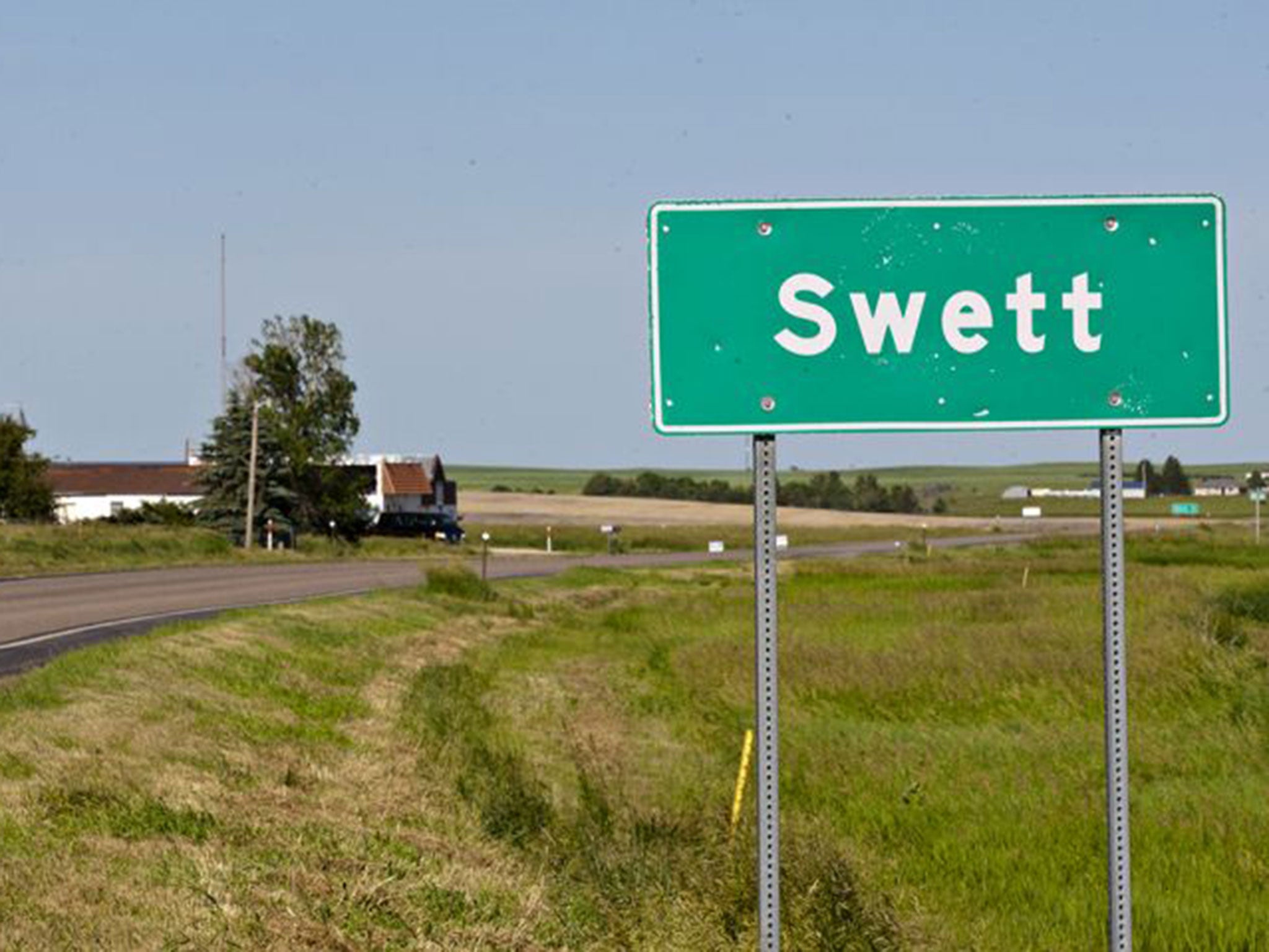 The town in South Dakota is available for just $400,000 (£234,538)