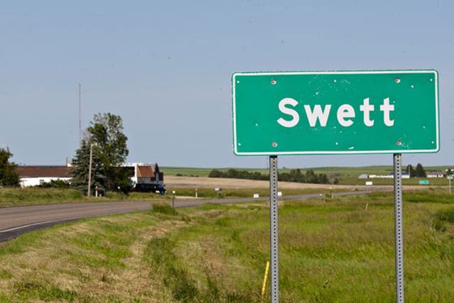 The town in South Dakota is available for just $400,000 (£234,538)