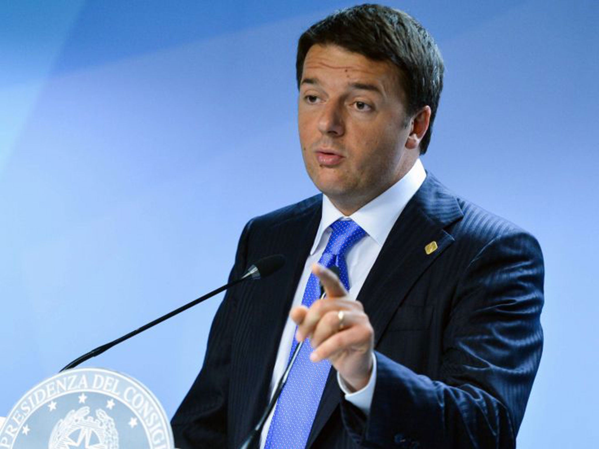 Italian PM Matteo Renzi called for more help from the EU (EPA)
