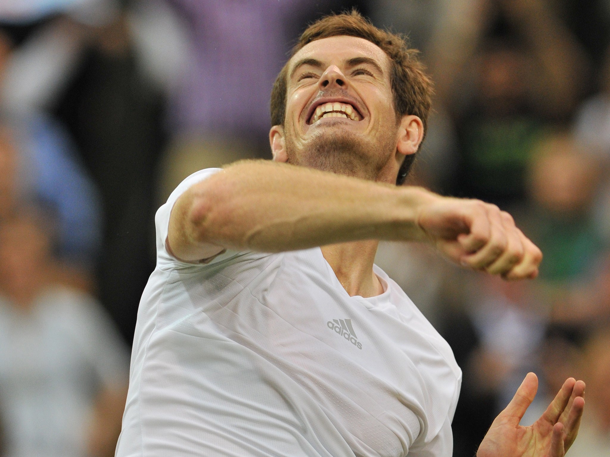Andy Murray after his victory over Kevin Anderson
