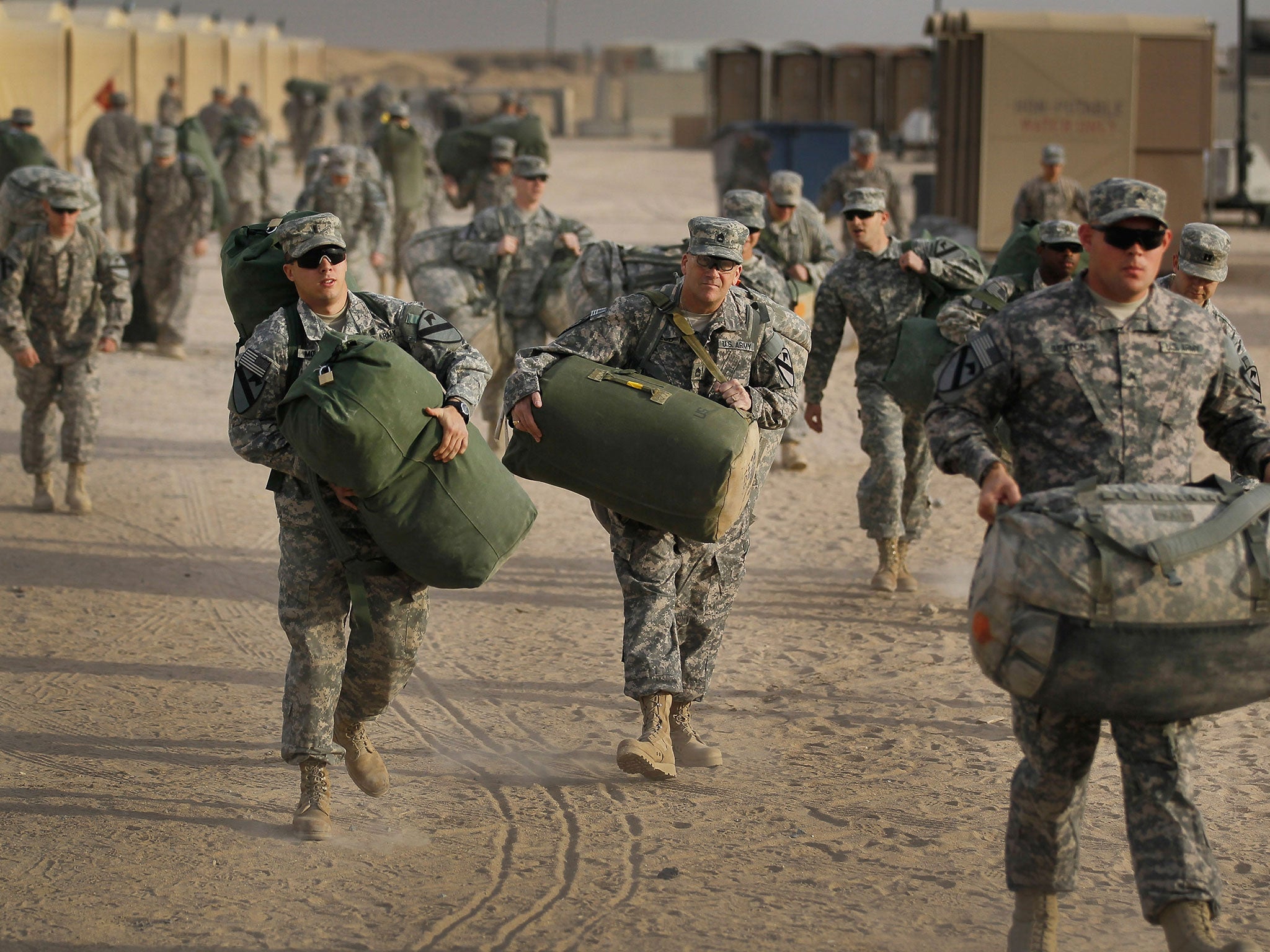 In 2014, President Obama said he would deploy around 300 additional troops to Iraq - bringing the total to 750