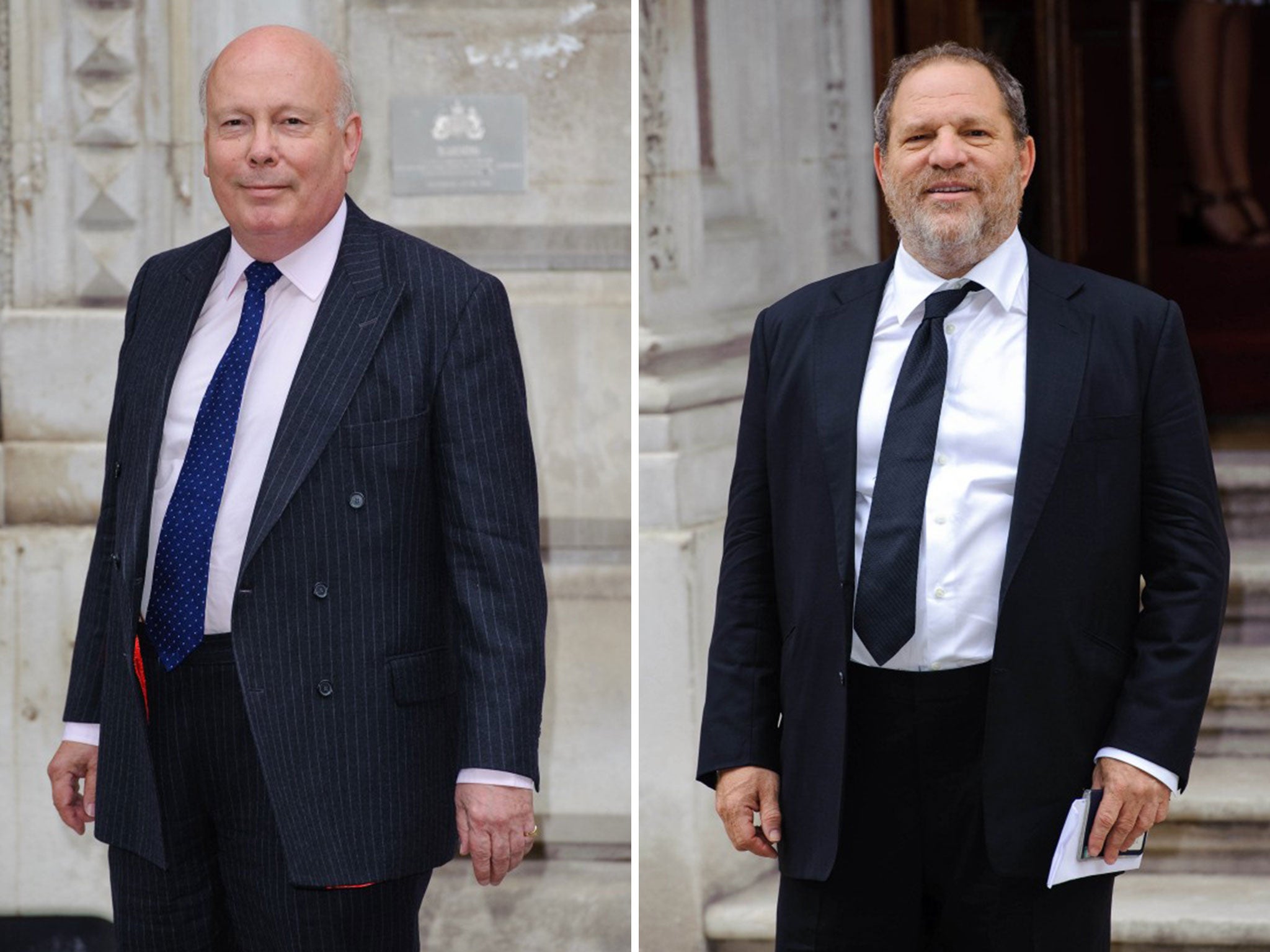 Julian Fellowes and Harvey Weinstein were among other guests in attendance