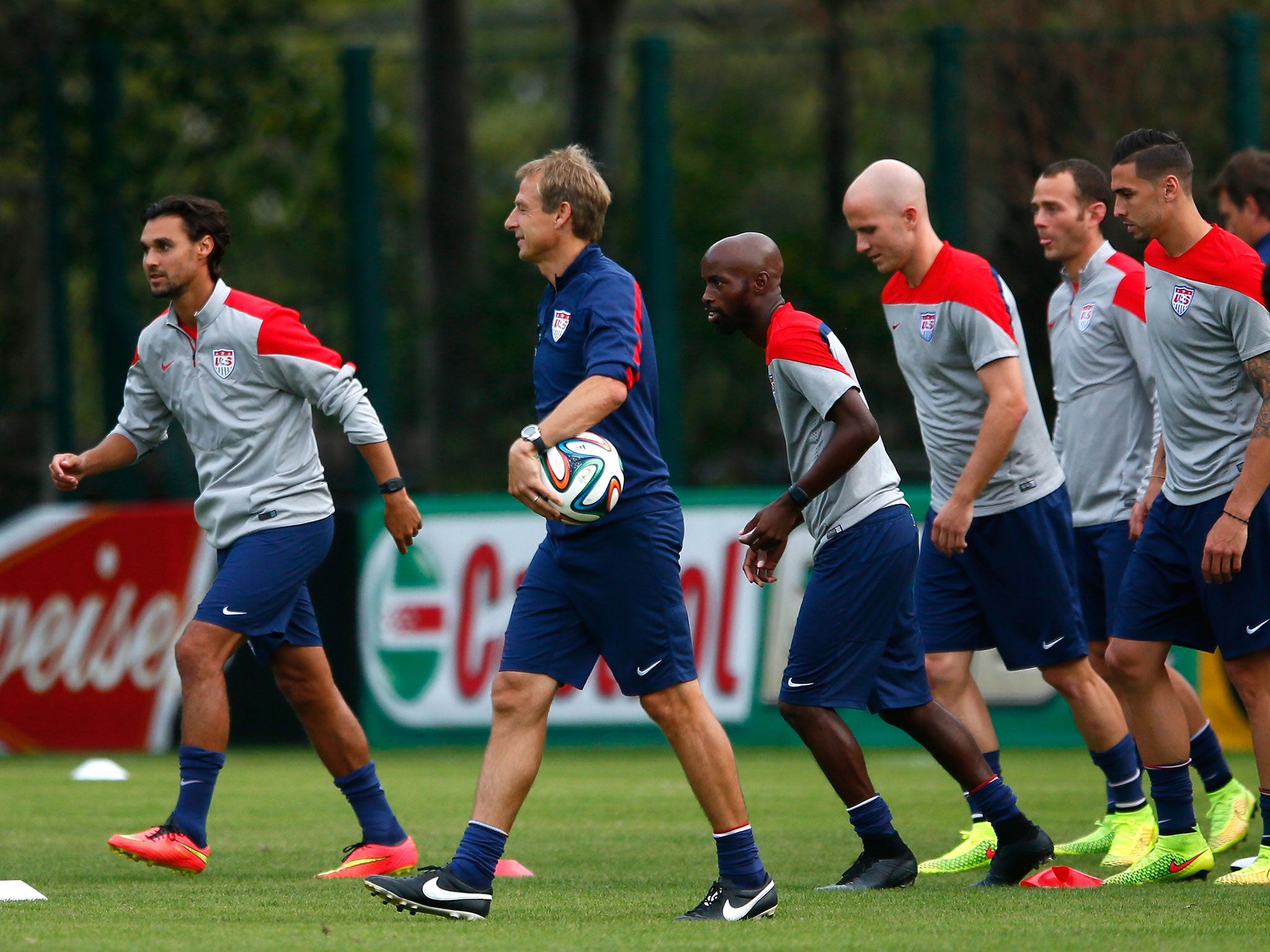 Jurgen Klinsmann wants the feel good factor around his USA team to continue against Belgium
