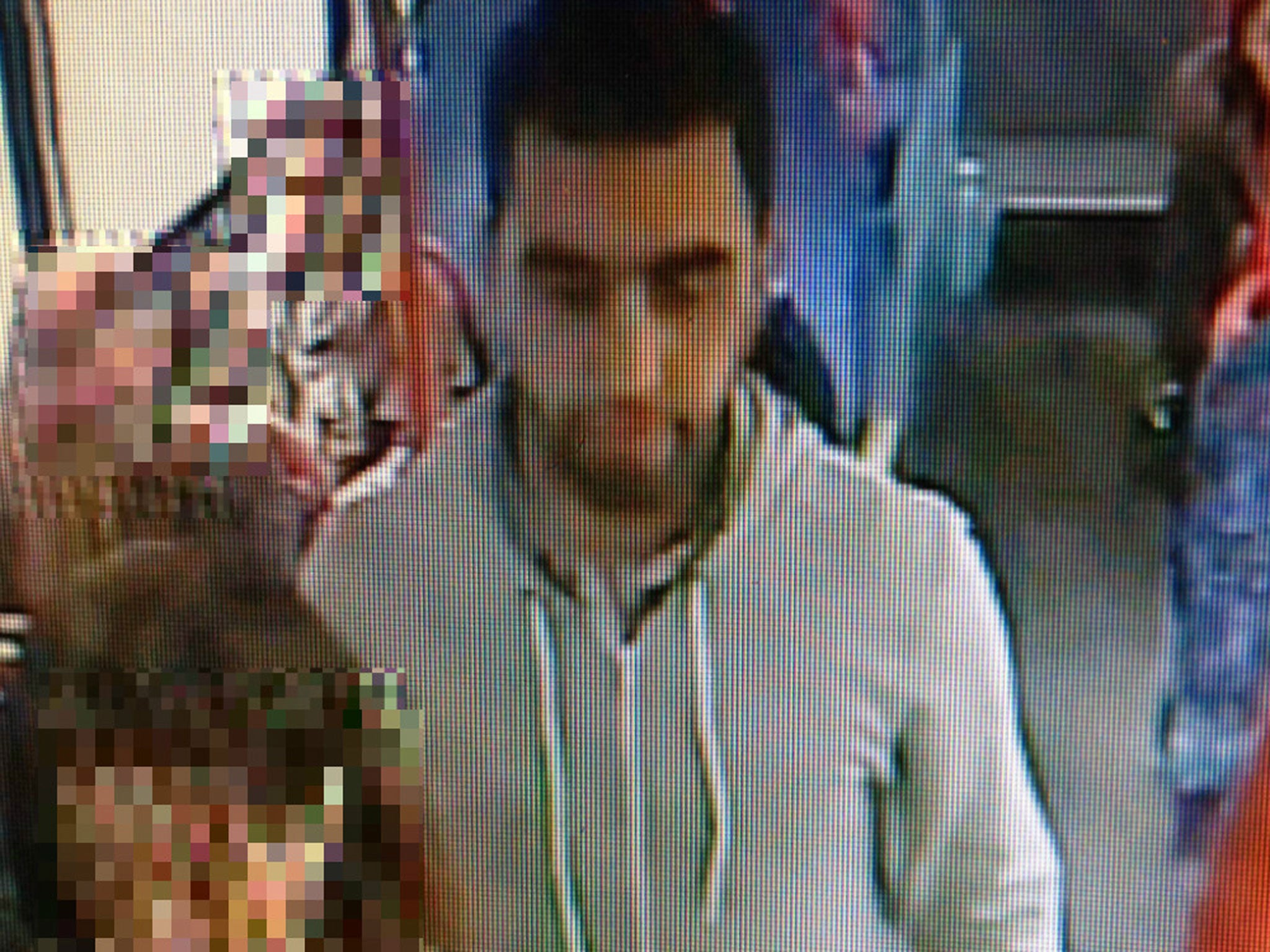 The man is described as Asian, 5ft 6ins tall, slim build and in his 20s. He was wearing a grey jumper with black tracksuit bottoms and had black hair and a small goatee beard.