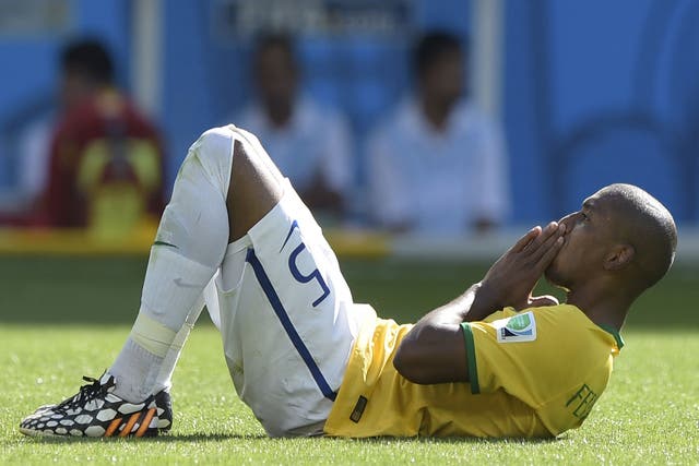 Fernandinho says Brazil must be wary of the threat posed by Colombia's James Rodriguez