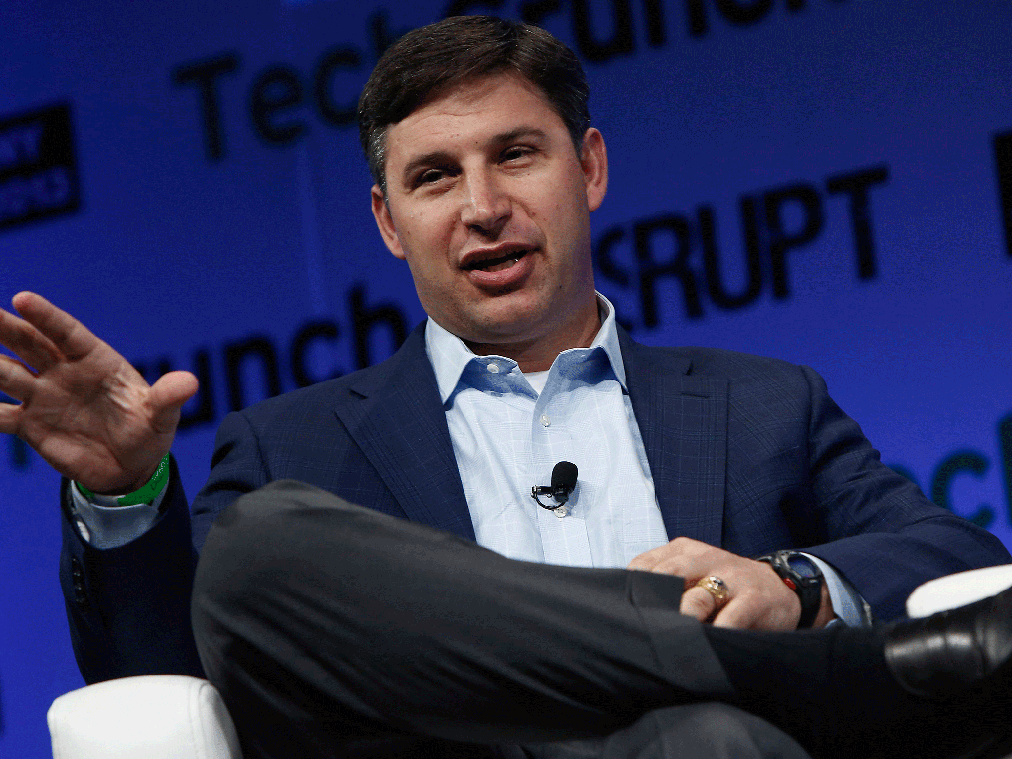 Anthony Noto of Goldman Sachs speaks onstage at TechCrunch Disrupt NY 2013 at The Manhattan Center on May 1, 2013 in New York City.