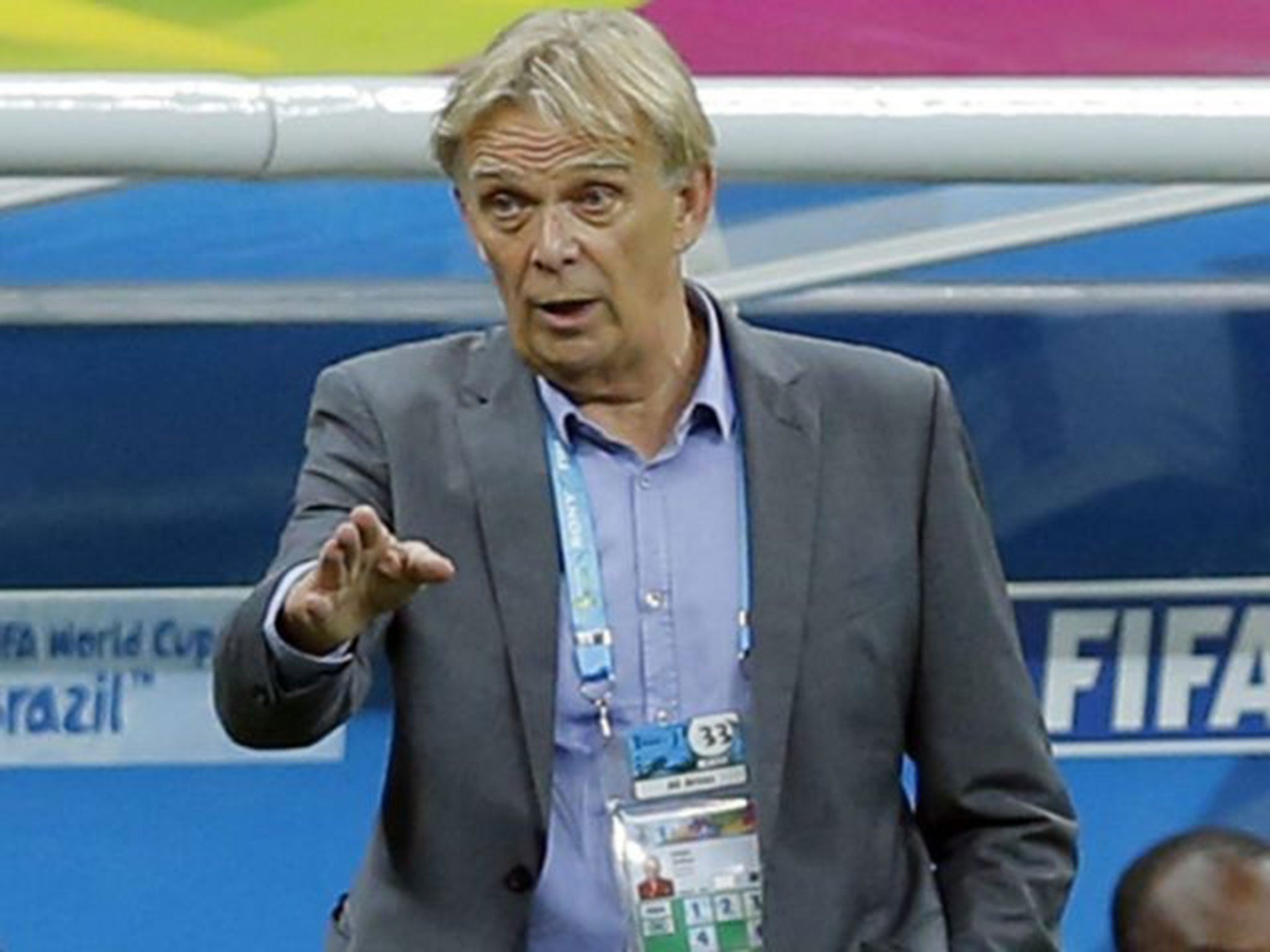 Cameroon coach Volker Finke questioned the behaviour of his team after their loss to Croatia