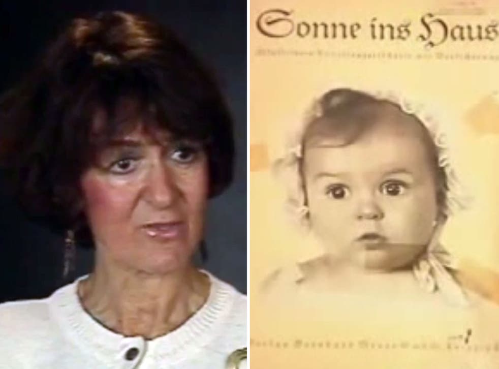 Hessy Taft, now a chemistry professor in New York, was used as an example of the 'perfect Aryan baby' throughout Nazi propaganda - despite being Jewish 