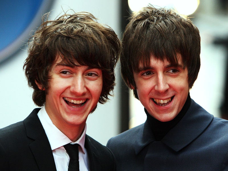 Alex Turner and Miles Kane from the Last Shadow Puppets are writing a film together