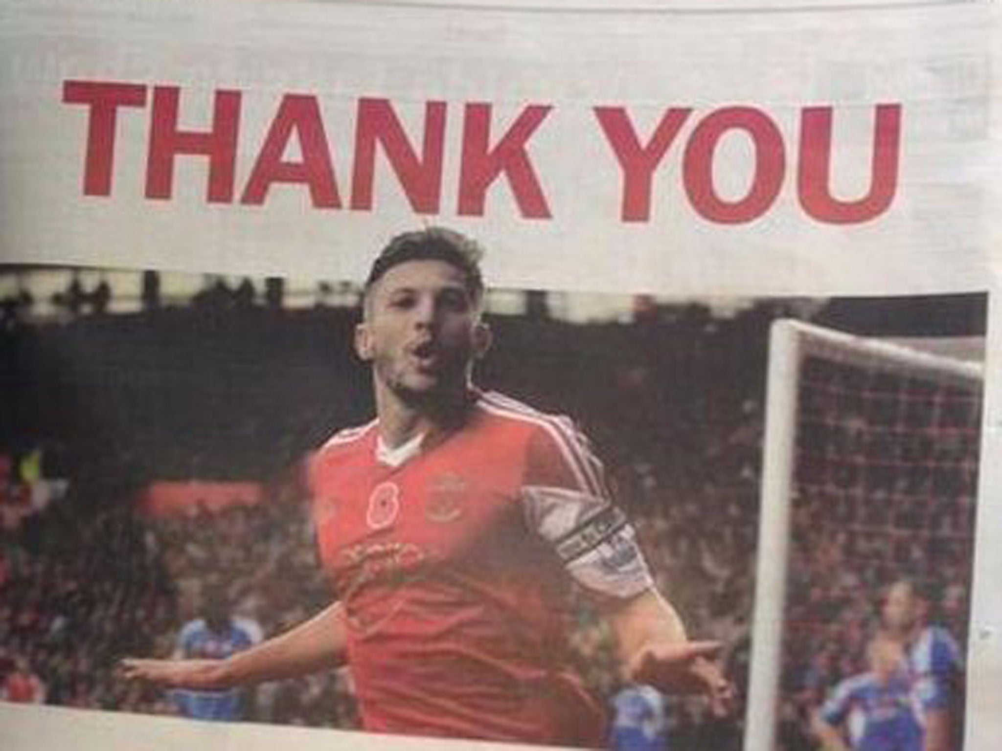 Liverpool new boy Adam Lallana has taken out a full page advert in the Daily Echo to say thank you to Southampton fans