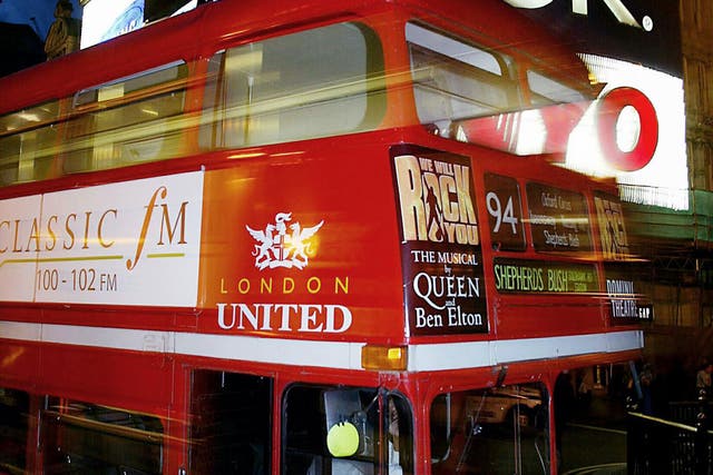  London Midland rail franchises as well as London’s red buses, rose 22p to 2,580p
