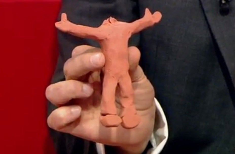 Morph's pose appeared to plead: "Please. No."