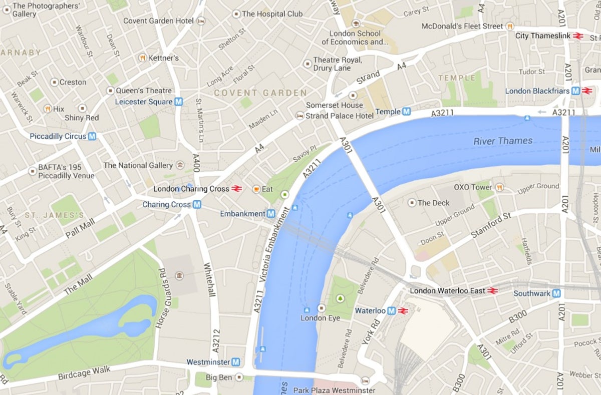 Google Map In London - Map of Spain Andalucia