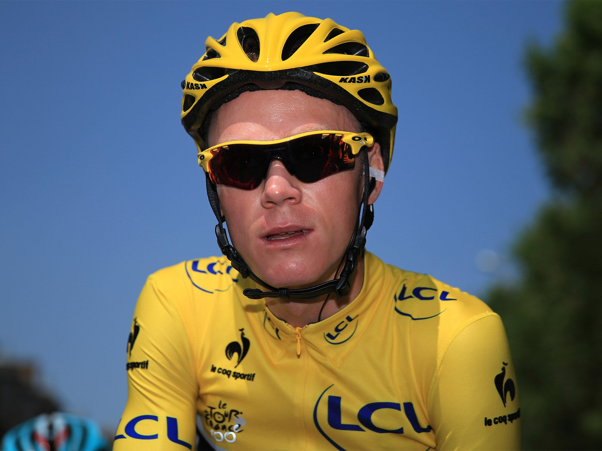 Chris Froome, Team Sky’s leader, says he has recovered from a fall last month
