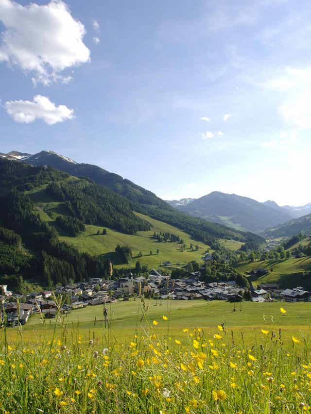 Game on: summer scenery in Saalbach
