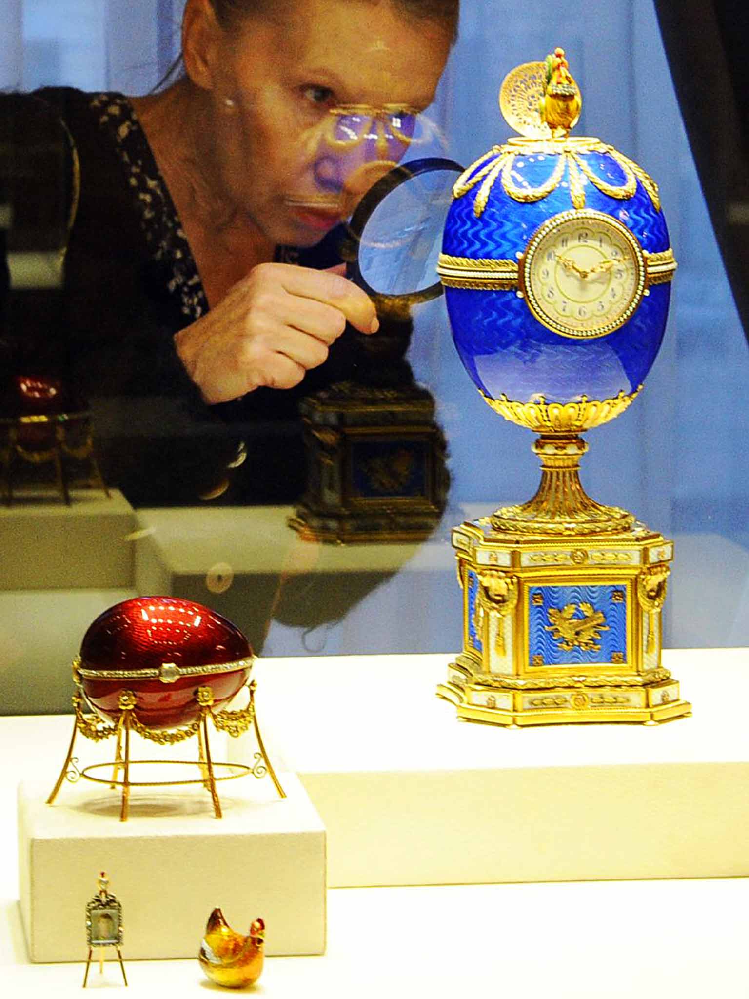 Hard shell: eggs at the Fabergé Museum