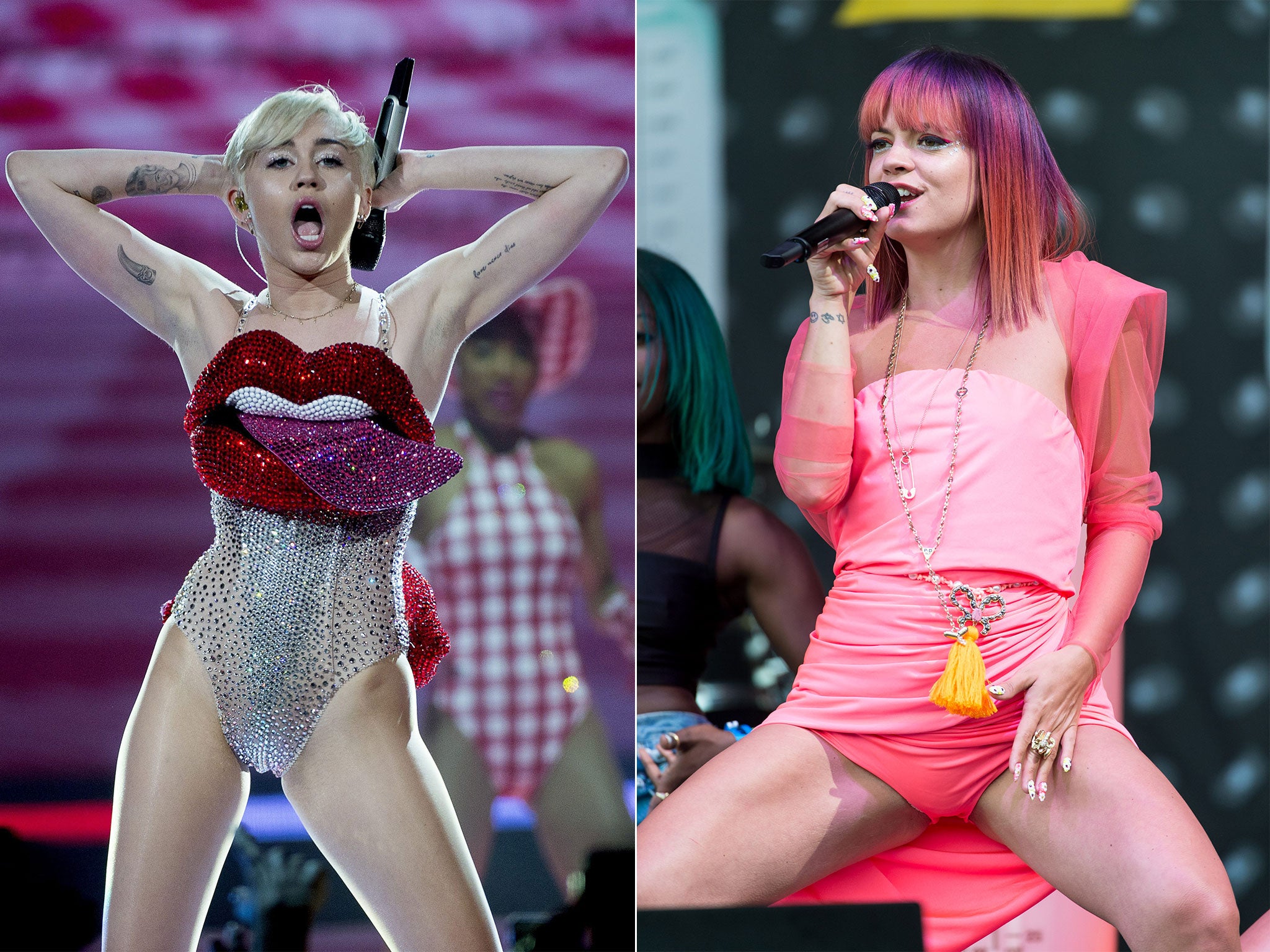 Miley Cyrus has invited Lily Allen to join her on her US Bangerz tour