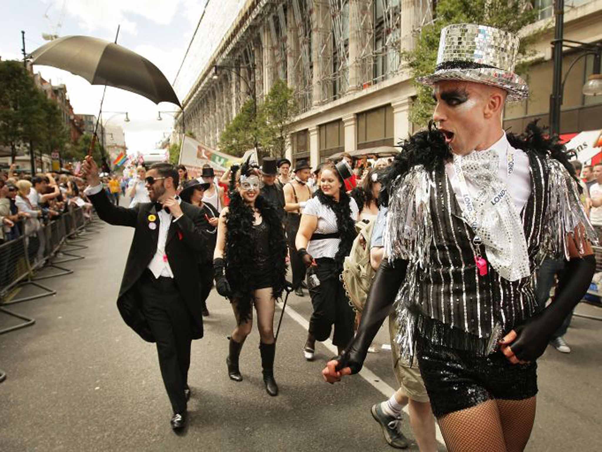 Loud and proud: gay pride celebrations in London