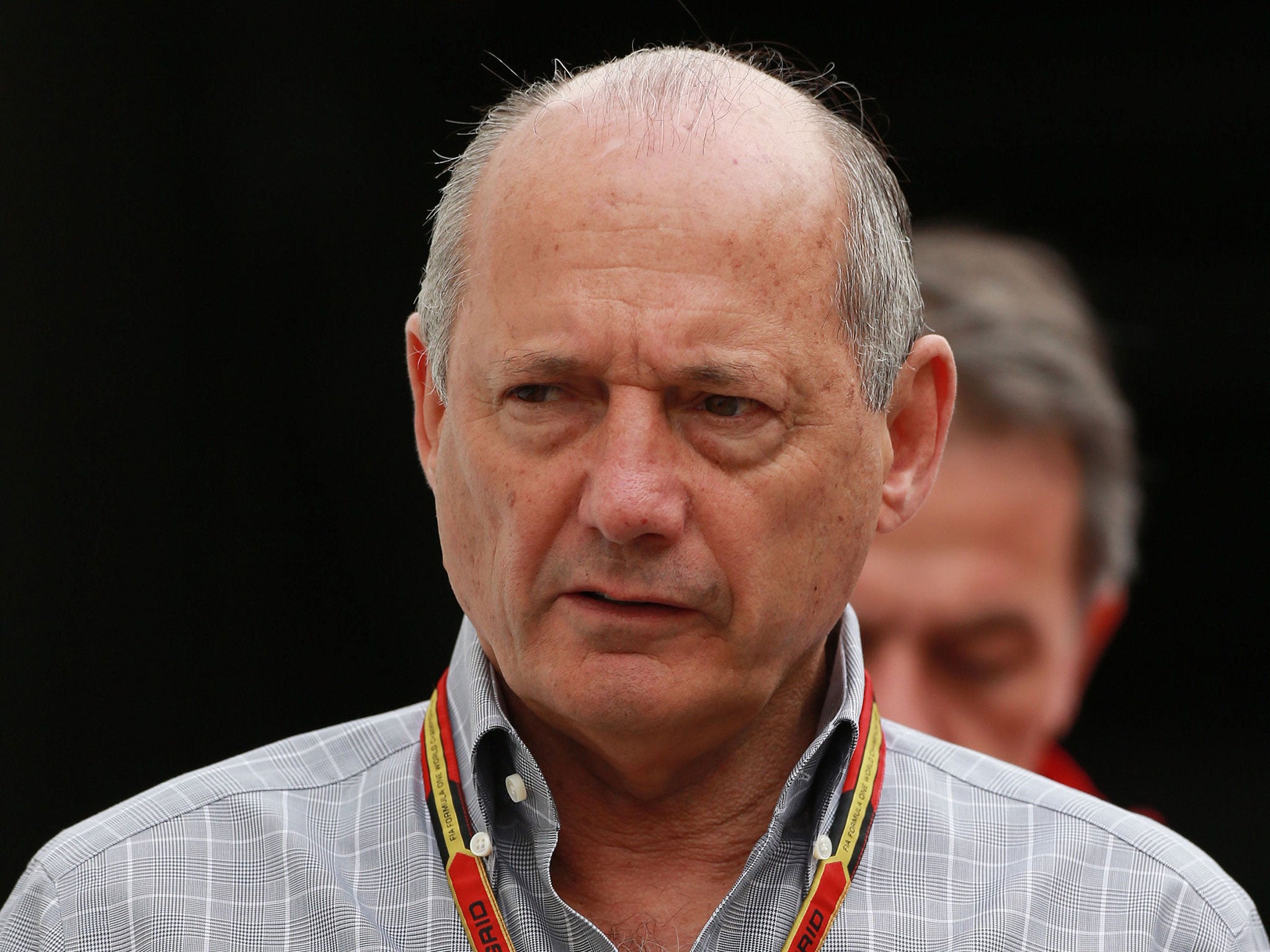McLaren chief Ron Dennis challenged his lead driver to
‘try harder’ at Silverstone