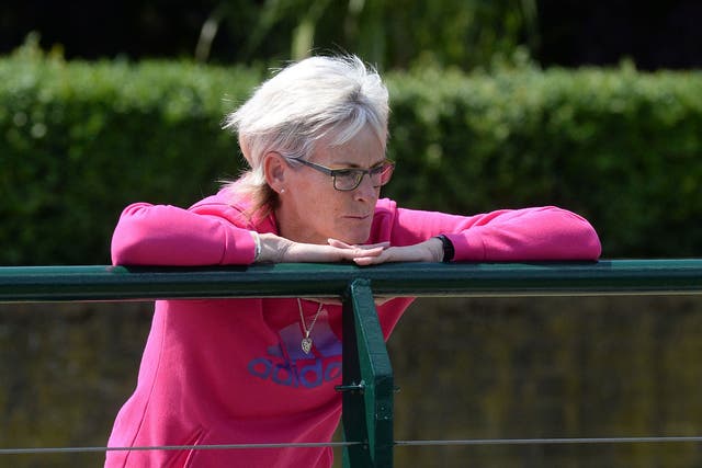 Judy Murray had the perfect alibi when she was asked if she could explain Andy’s supposed outburst during his defeat by Grigor Dimitrov