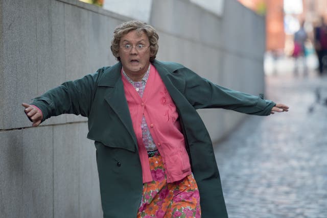 Brendan O'Carroll brought out his female alter ego Agnes Brown for a movie in 2014