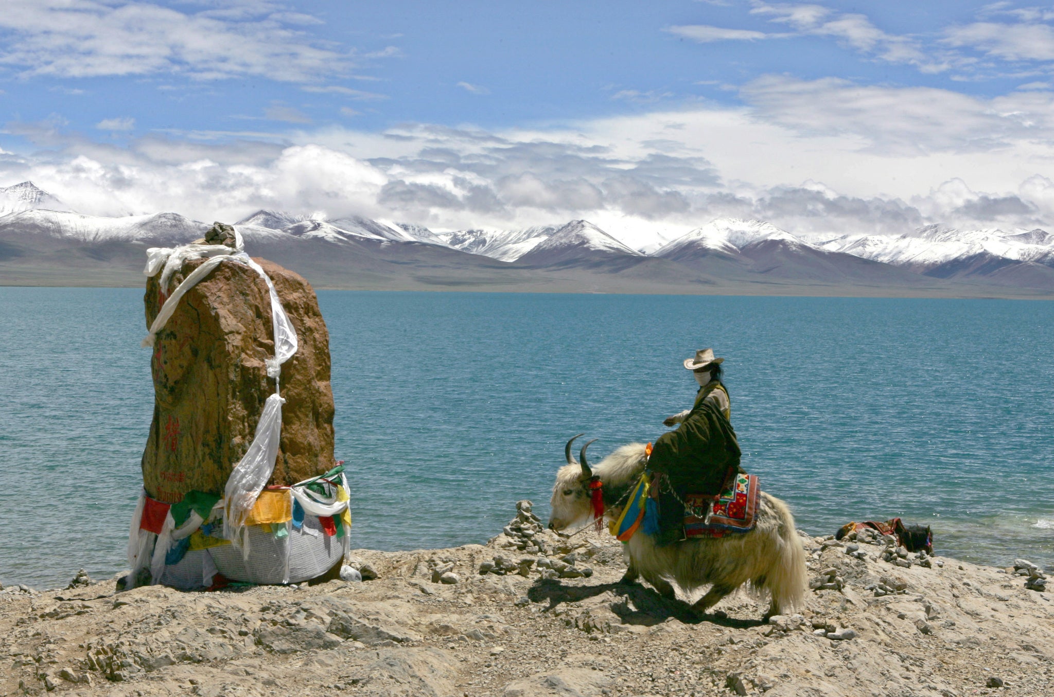 In the high altitude regions of the Tibetan Plateau air contains 40 per cent less oxygen.