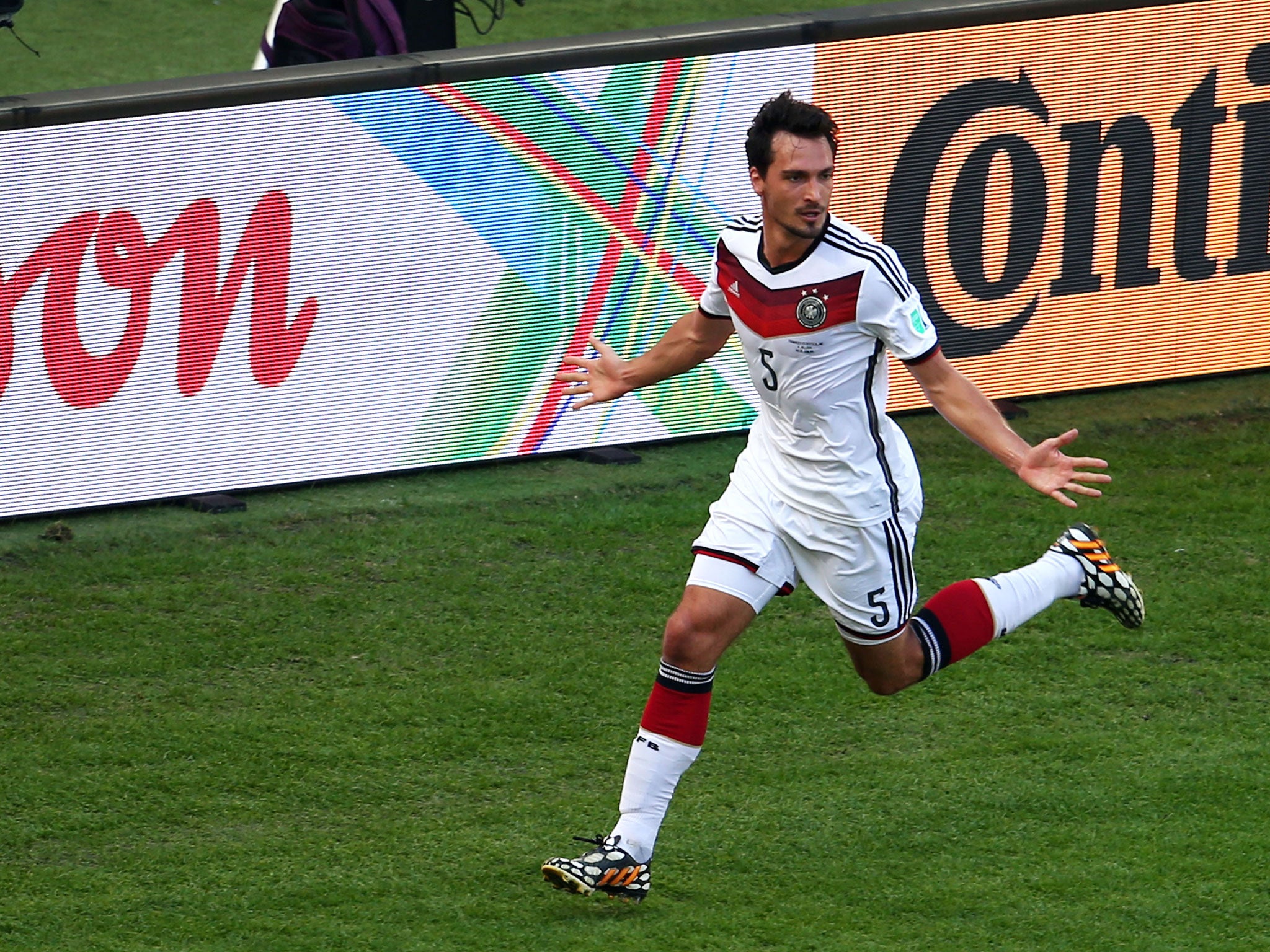 Hummels scored in the quarter-final against France but could miss Sunday's final at the Maracana through injury