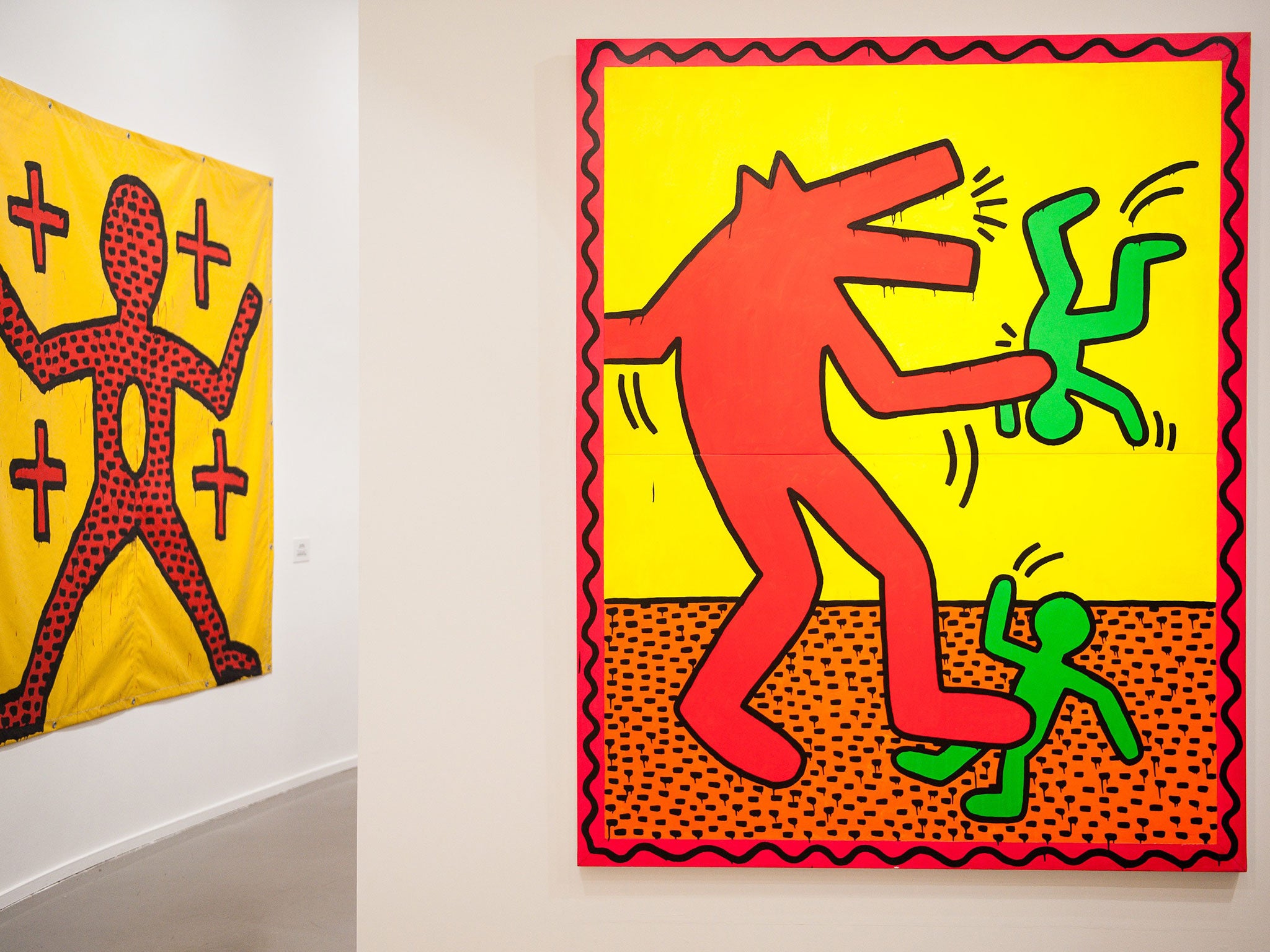 A real Keith Haring piece