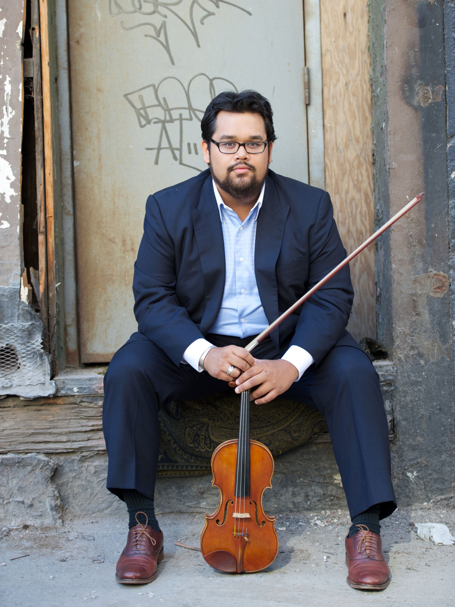 Vijay Gupta, acclaimed violinist for the Los Angeles Philharmonic