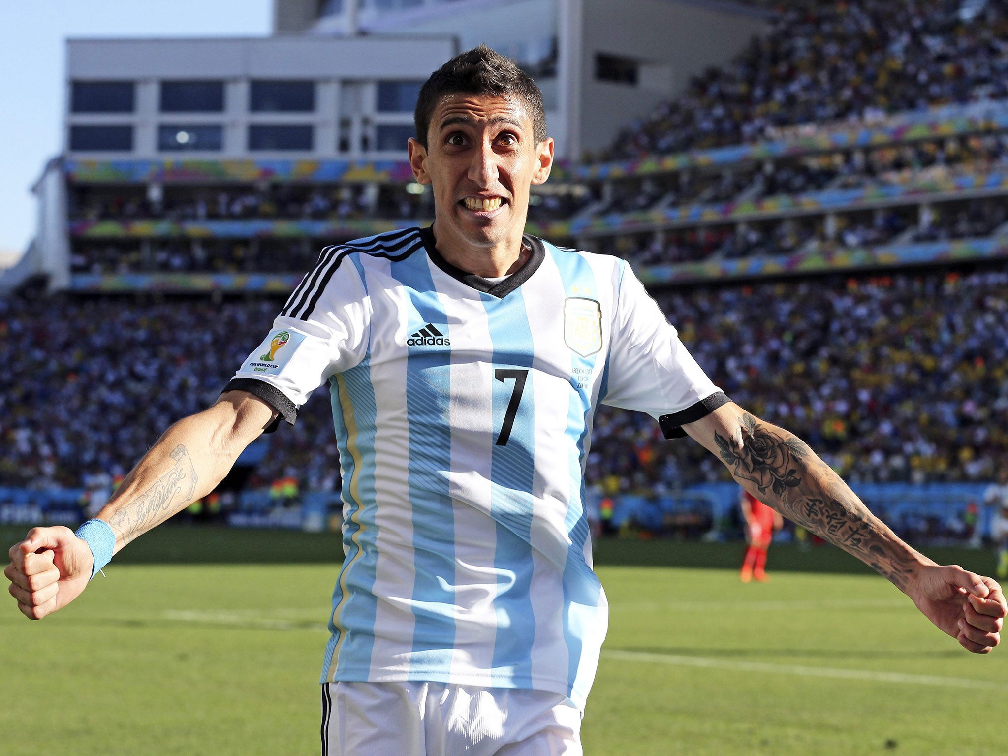 Angel di Maria is coveted by Manchester United