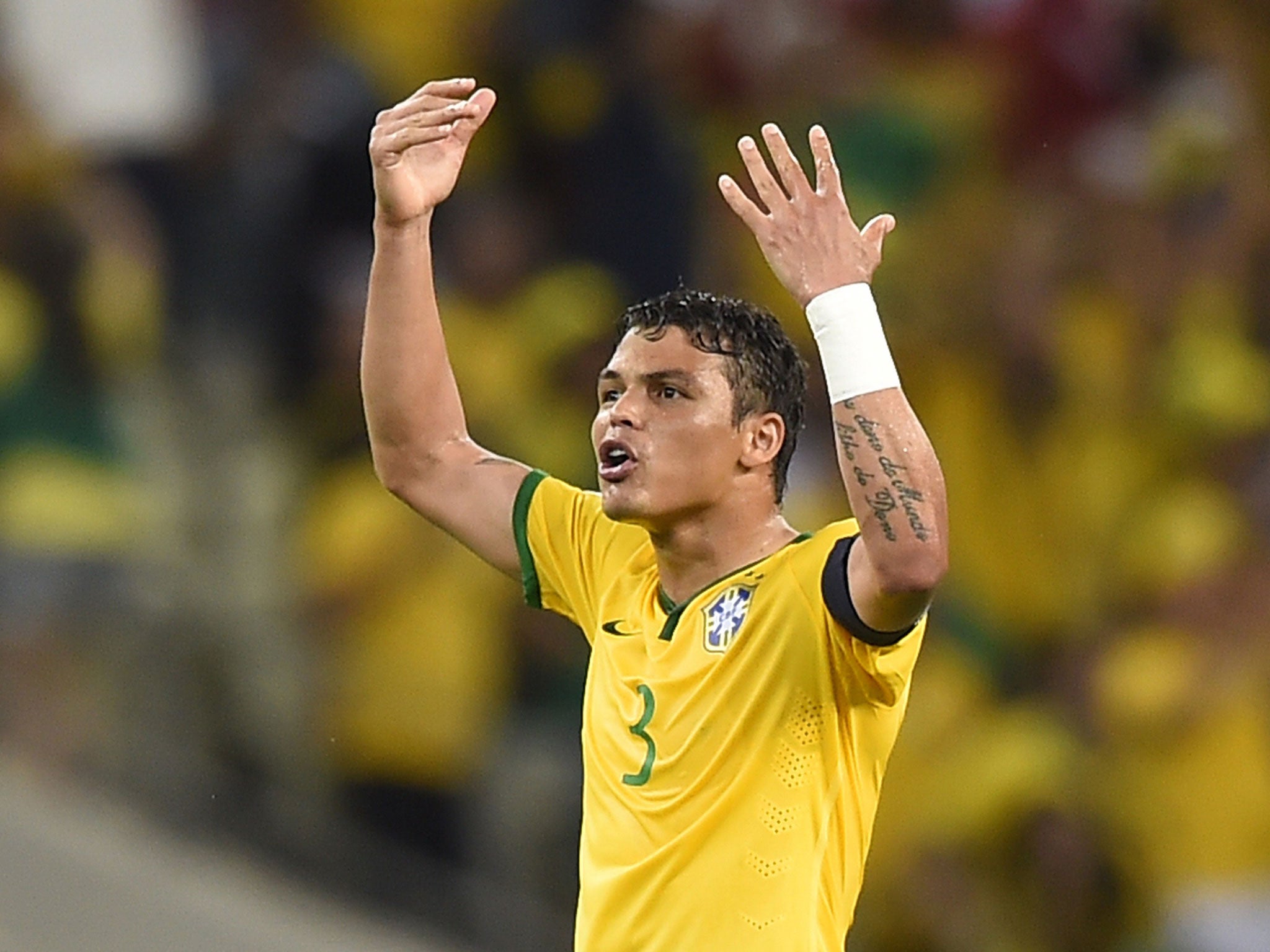 Brazil and PSG captain Thiago Silva