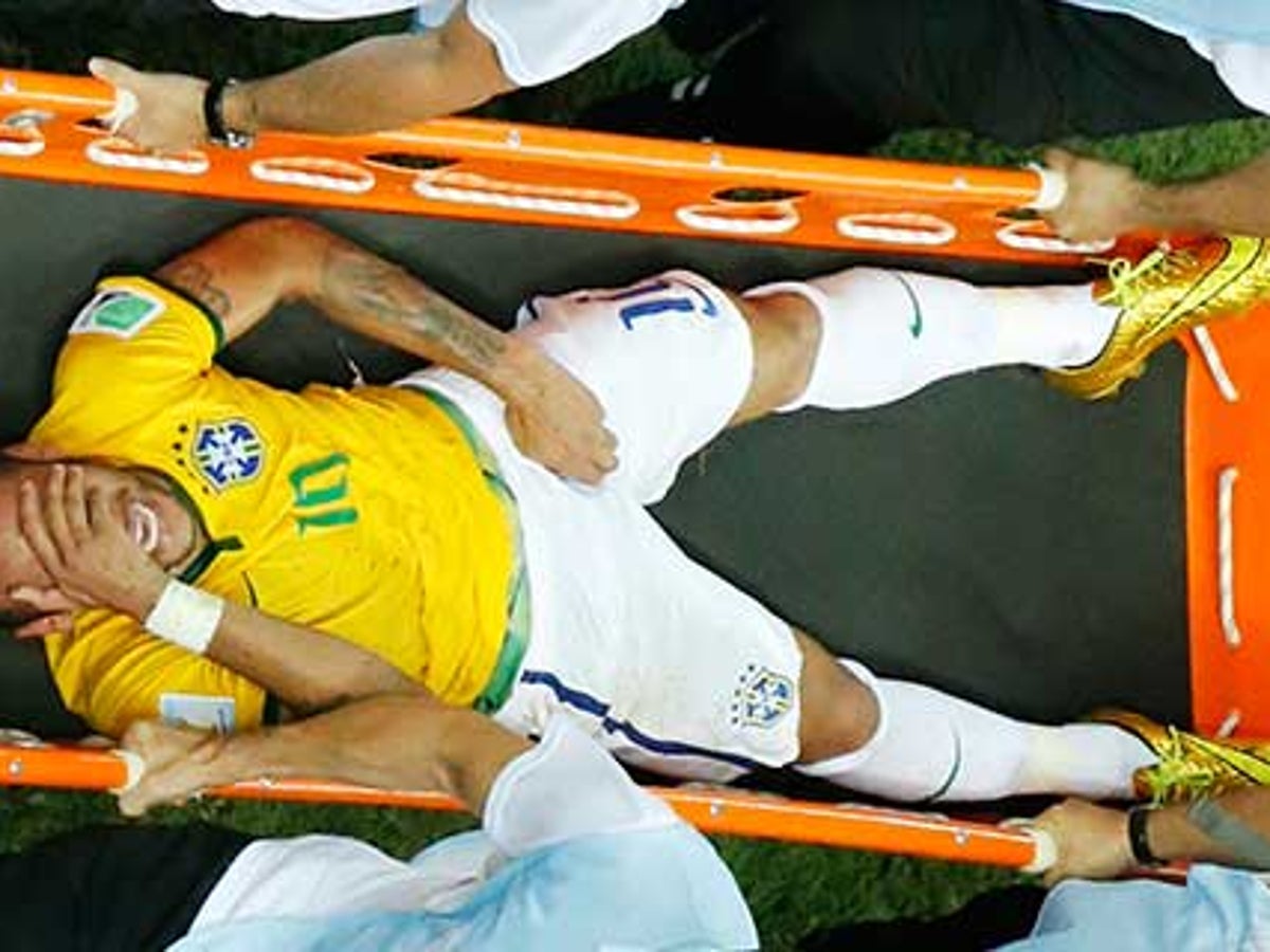 Neymar Jr World Cup 2014 Injury Neymar's Legacy Of Injuries Urban