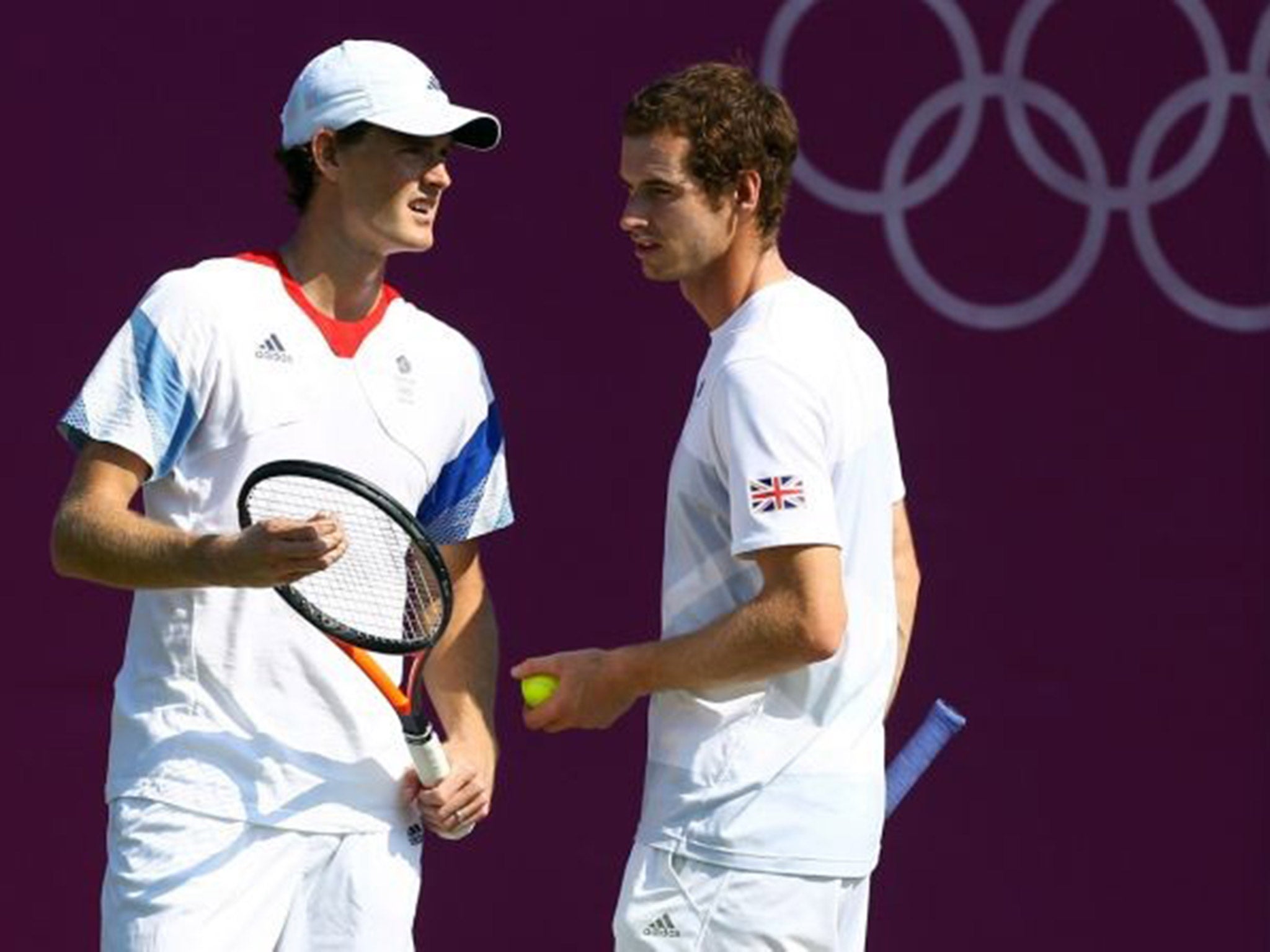 Scot free: Jamie and Andy Murray will not feature in Glasgow’s Games