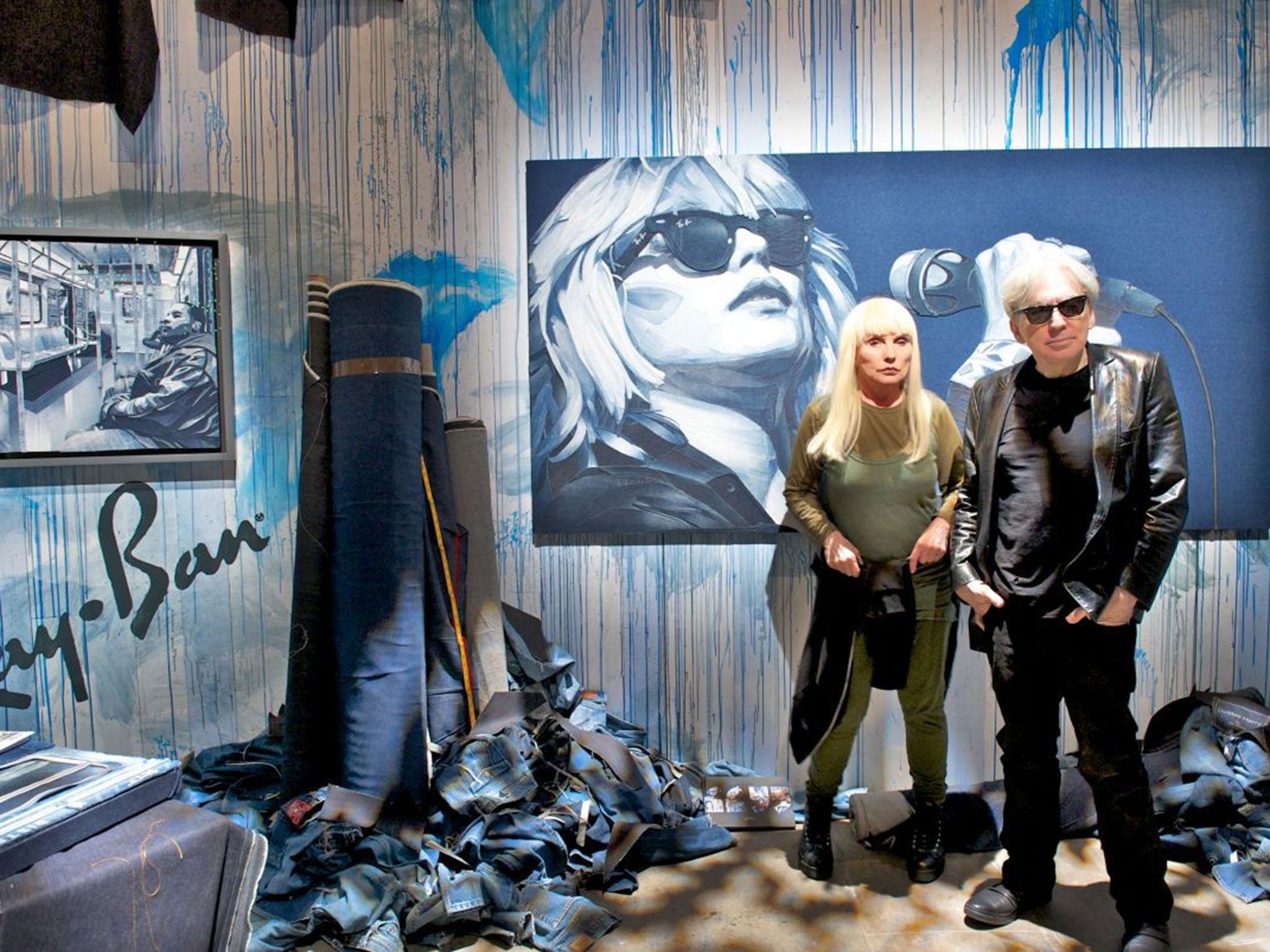 Debbie Harry and Chris Stein of Blondie © Emil Langvad