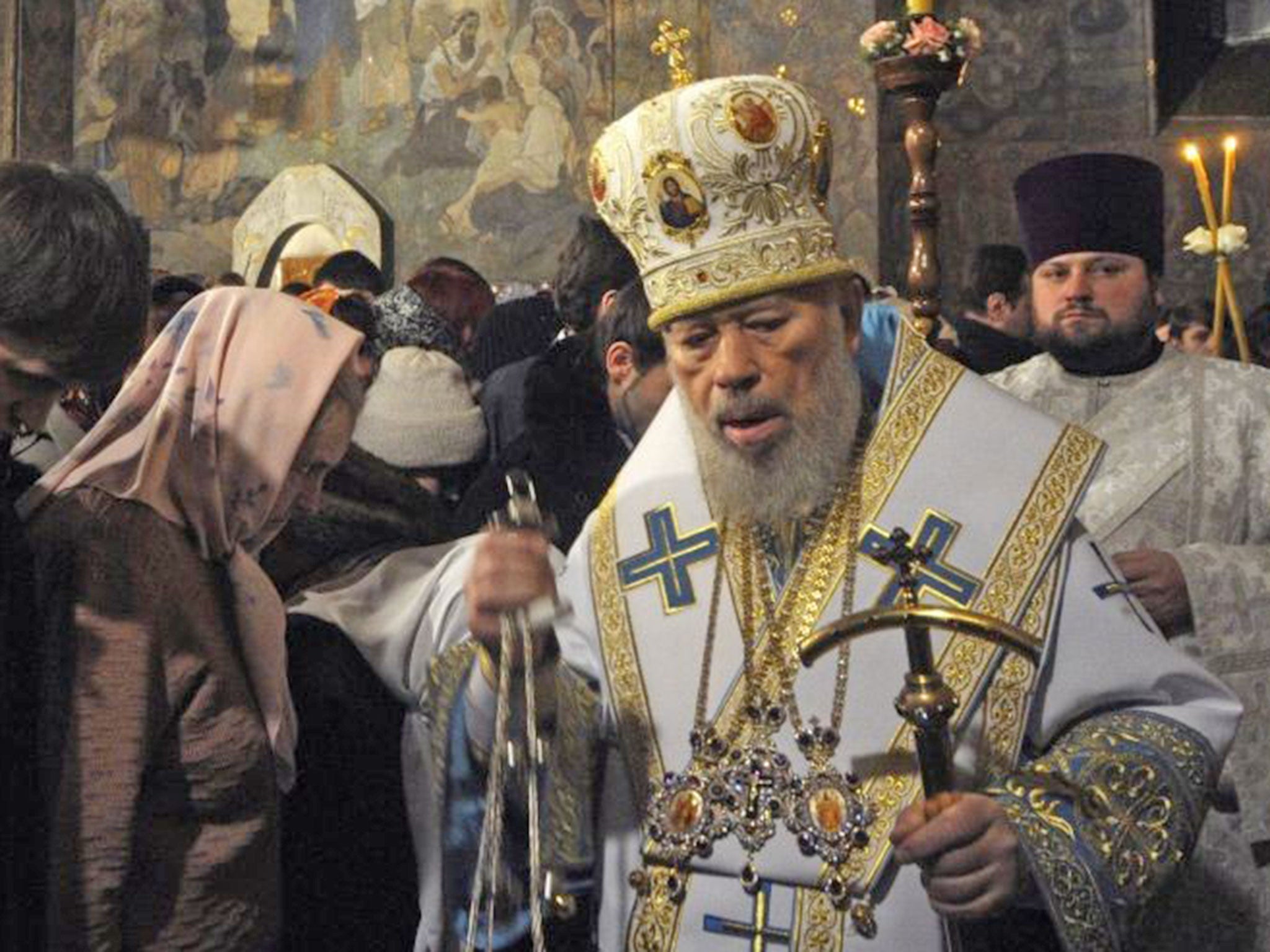 Head of the Orthodox Church in Ukraine, who worked for autonomy from Moscow