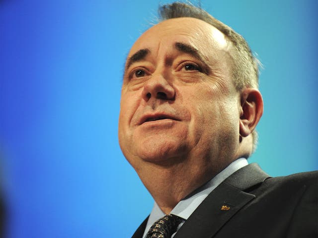Alex Salmond claims Britain is on a 'fast track out of Europe'