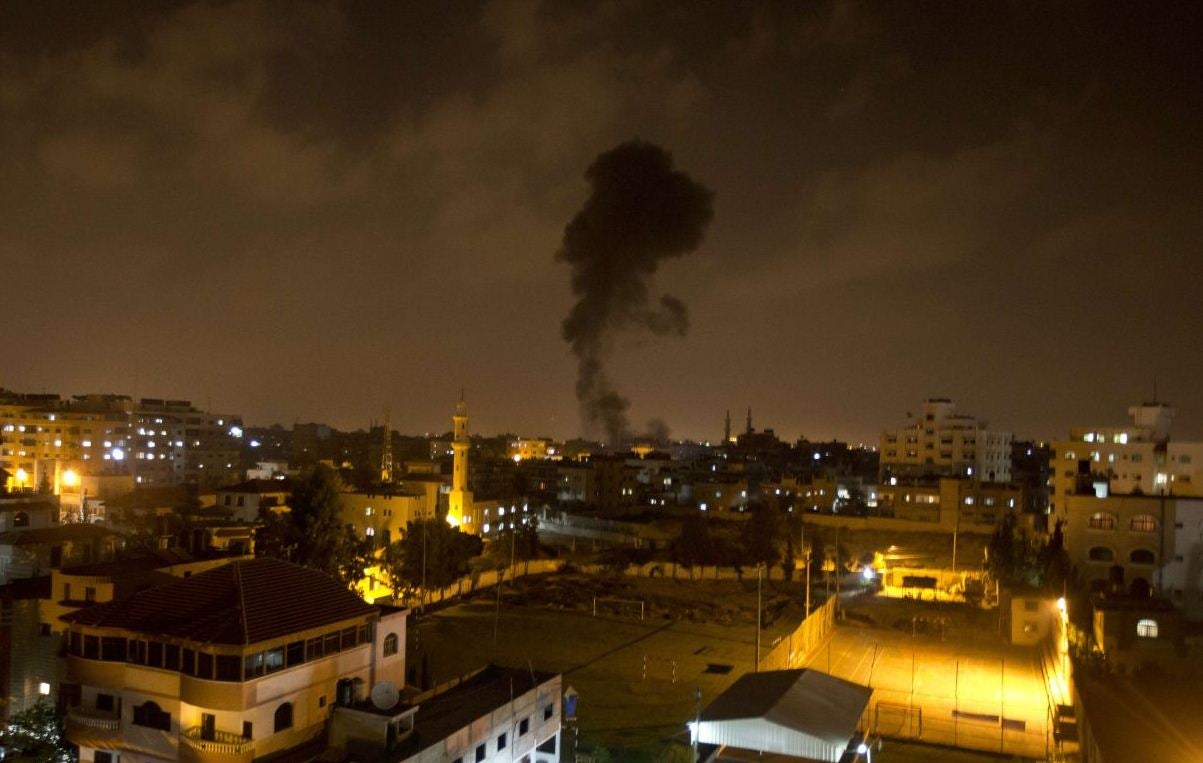 Nine Palestinian militants were killed in overnight airstrikes by Israel