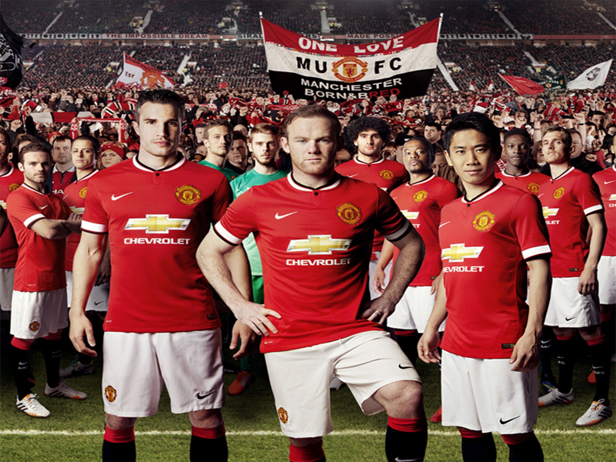Manchester United have unveiled their new kit for the 2014/15 season