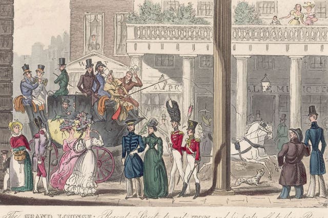 London life: Regent Street in 1830