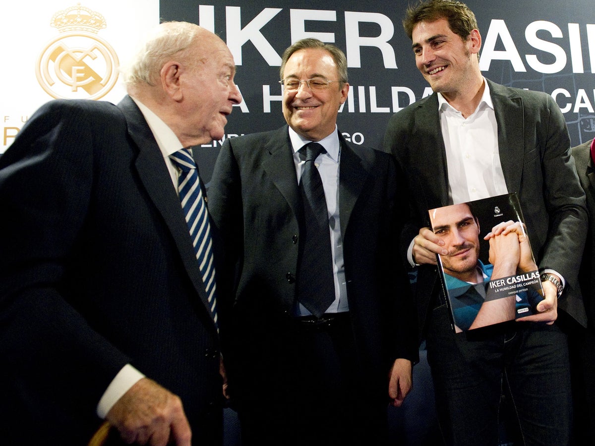 Alfredo Di Stefano dead: Florentino Perez hails the man who 'changed  everything' as Real Madrid mourn the loss of a hero | The Independent | The  Independent