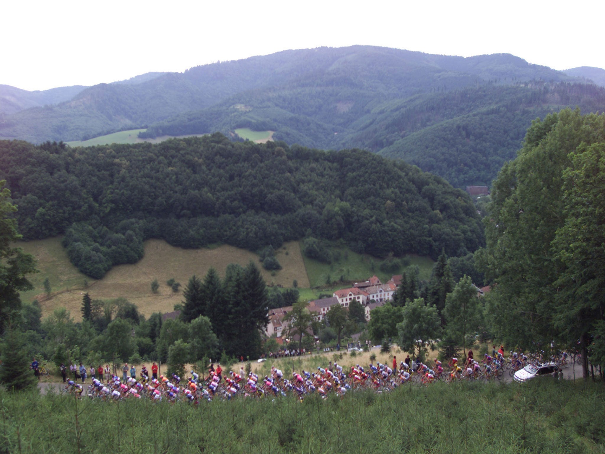 The picturesque Vosges Mountains will host Stage 8 of the Tour