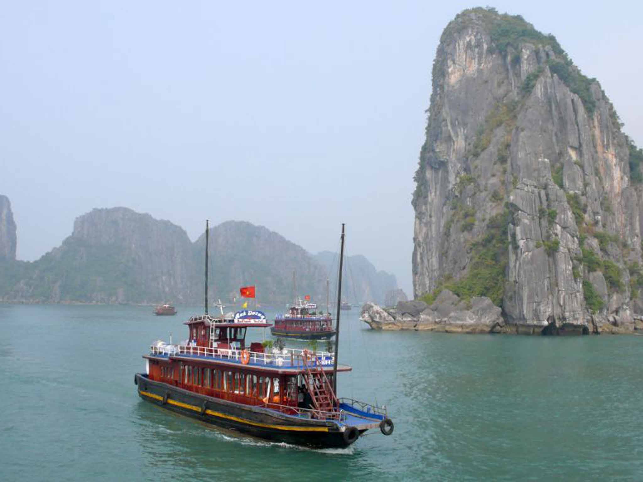 Float your boat: Halong Bay