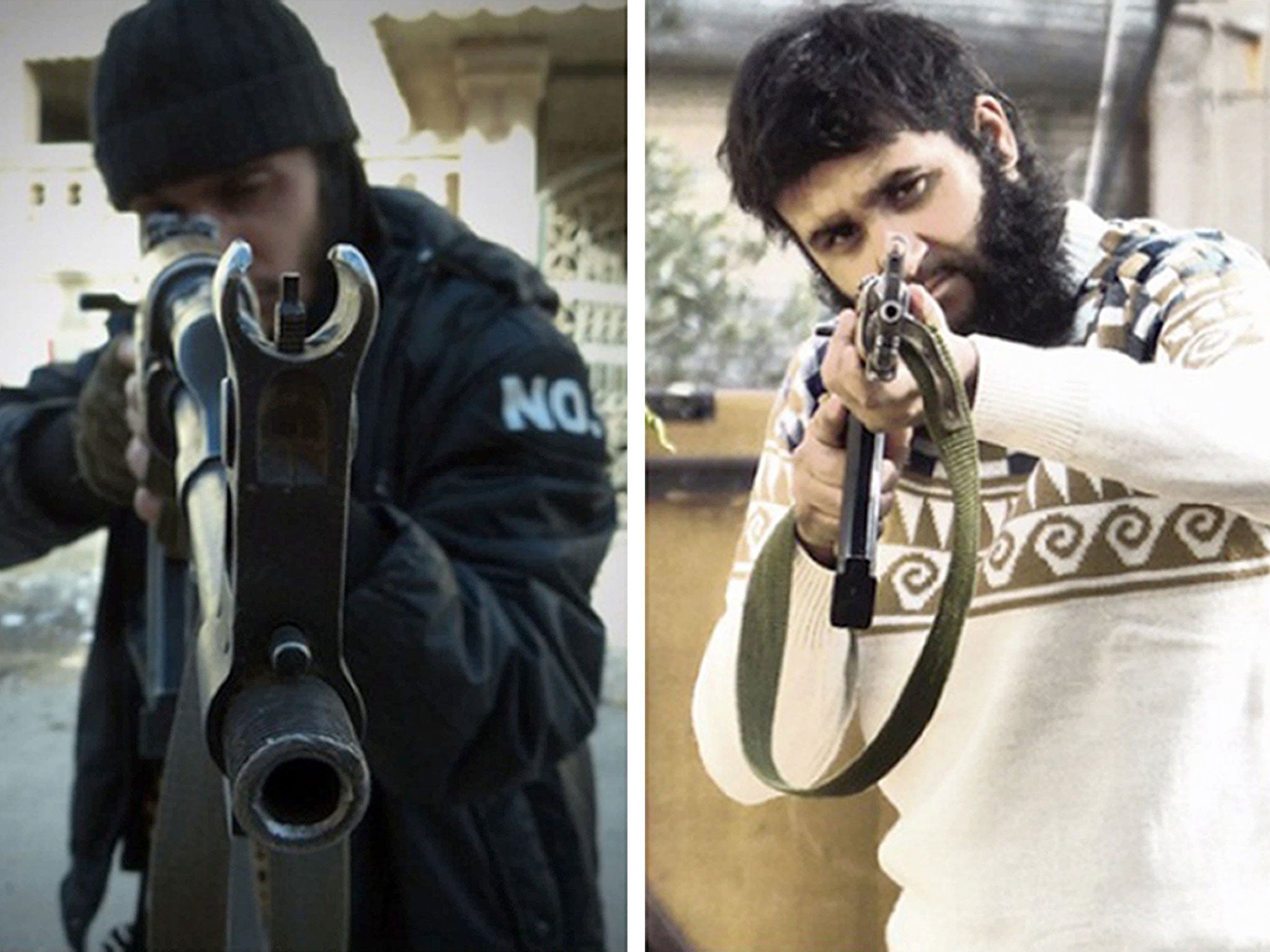 Mohammed Nahin Ahmed (left) and Yusuf Zubair Sarwar, both 22, who have admitted preparing to carry out terrorist acts after they travelled to Syria to join rebel fighters