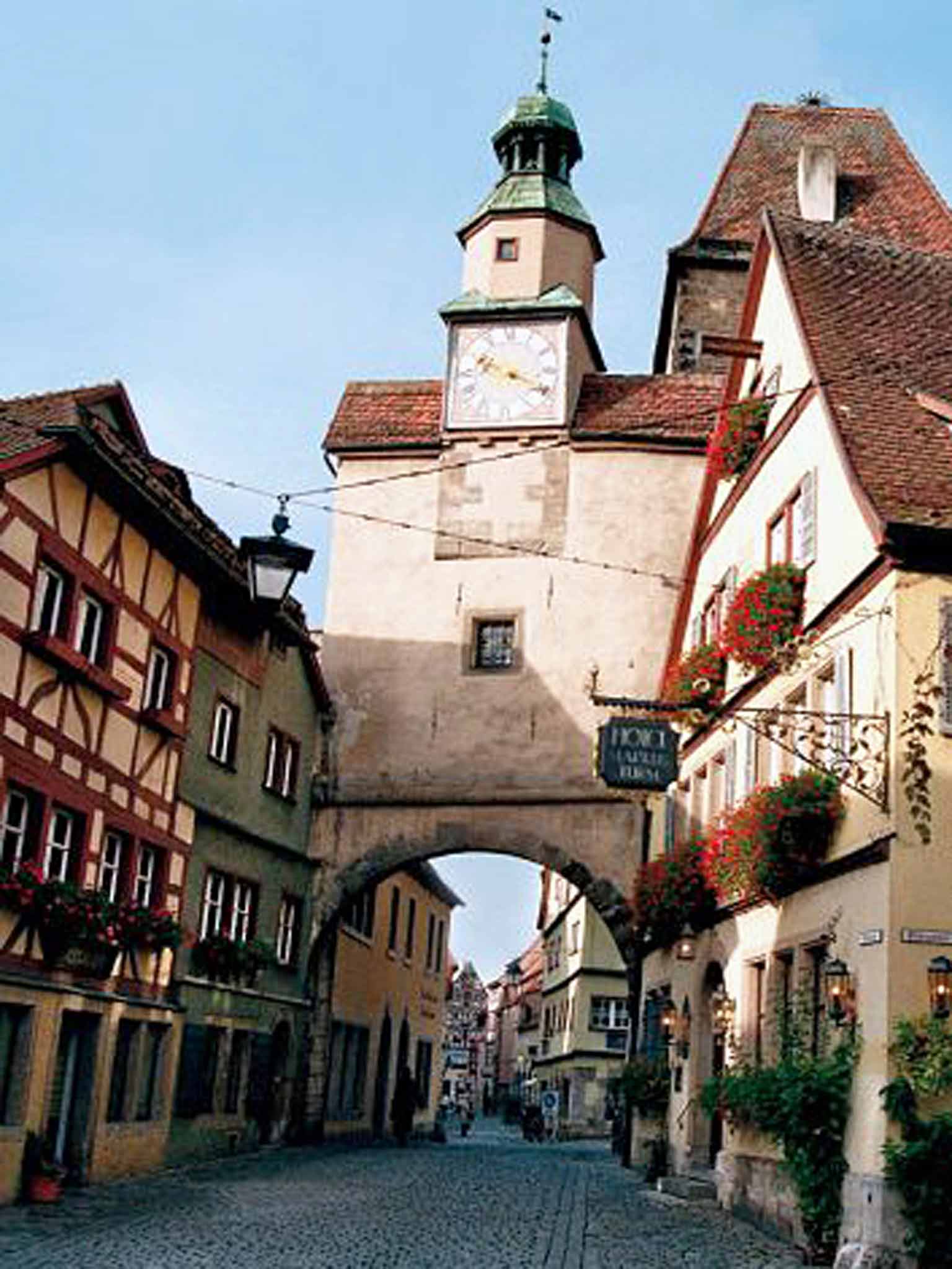 Rothenburg is part of a beer tour of Germany