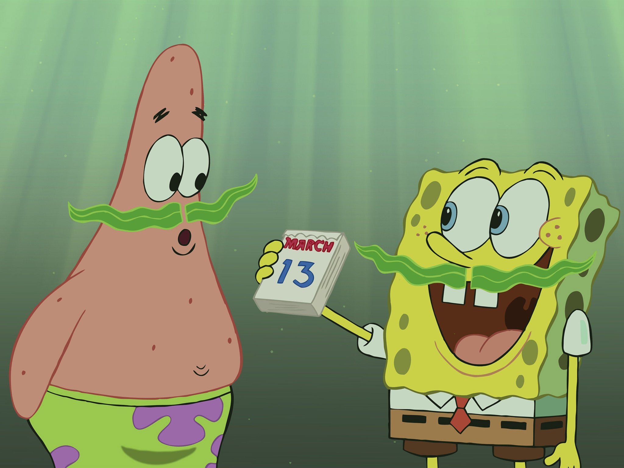 Patrick and SpongeBob SquarePants