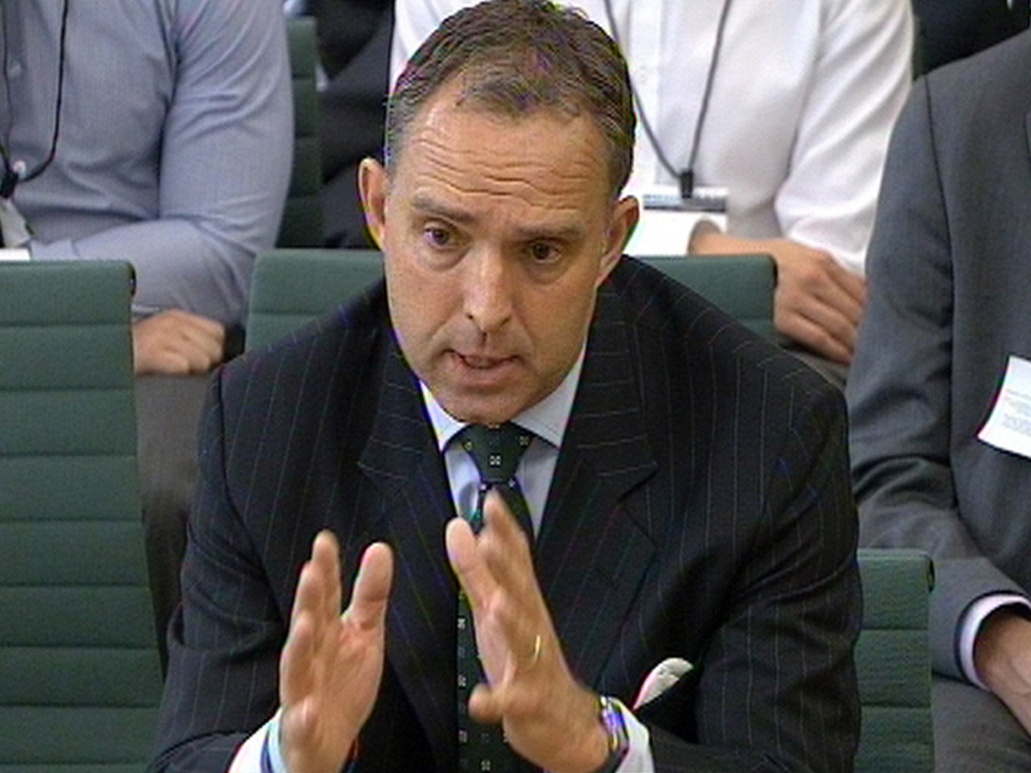 Home Office Permanent secretary Mark Sedwill appears in front of the Home Affairs Select Committee at the House of Commons