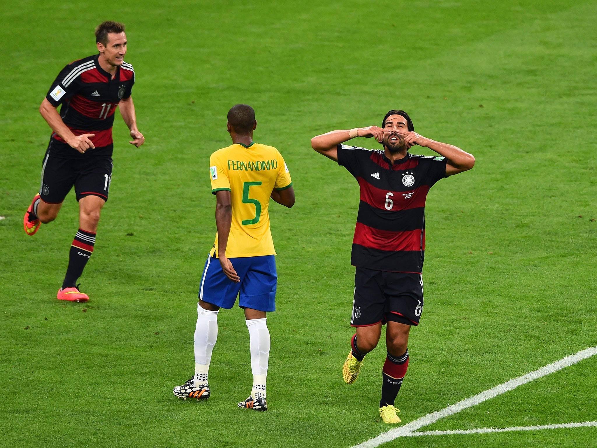 Brazil-Germany, first half: No team has looked this bad at the