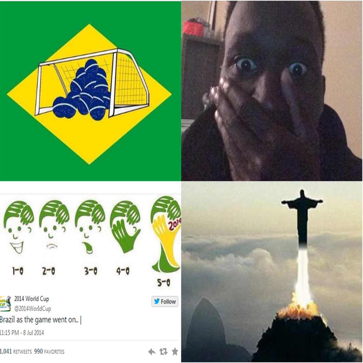 Brazil vs Germany World Cup 2014: Memes and Twitter reaction after Brazil  suffer historic 7-1 defeat | The Independent | The Independent